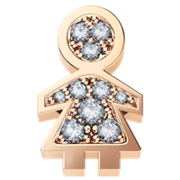 Charm Elements in Oro Diamante DCHF3443.003